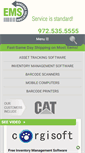 Mobile Screenshot of emsbarcode.com